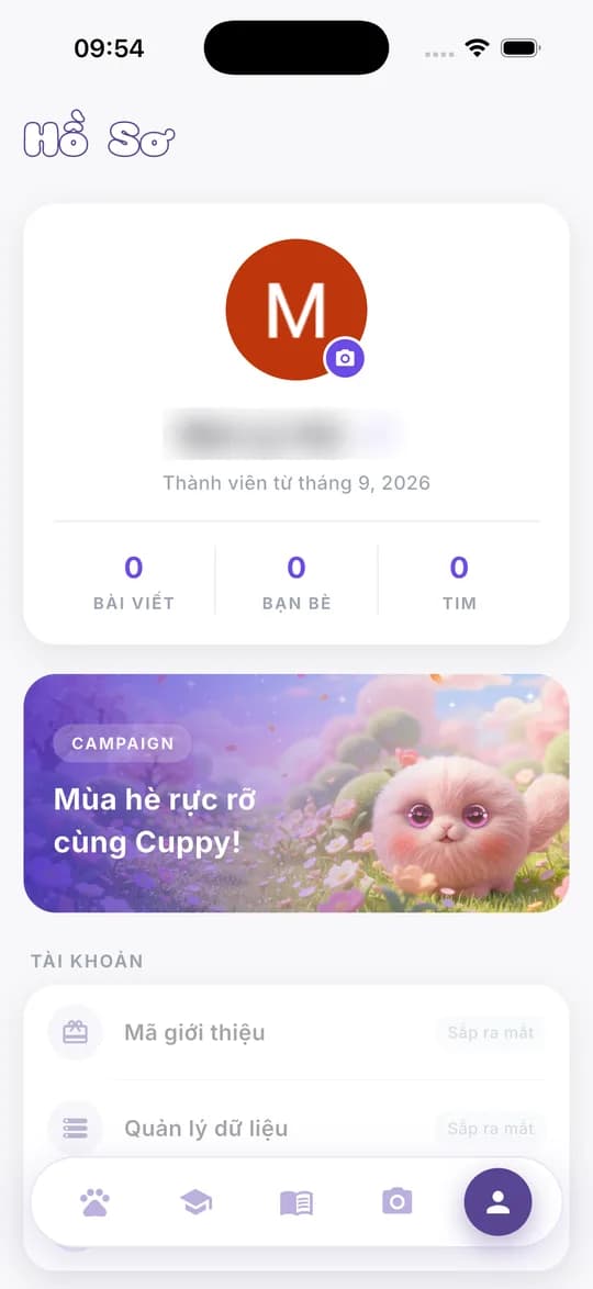 Tab Hồ sơ
