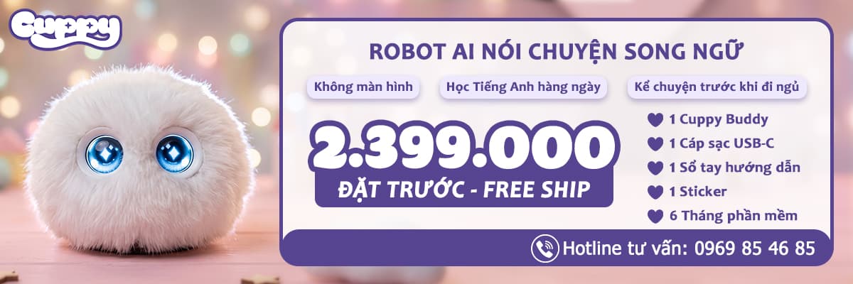 Đón Cuppy ngay — 2.399.000đ — Đặt trước