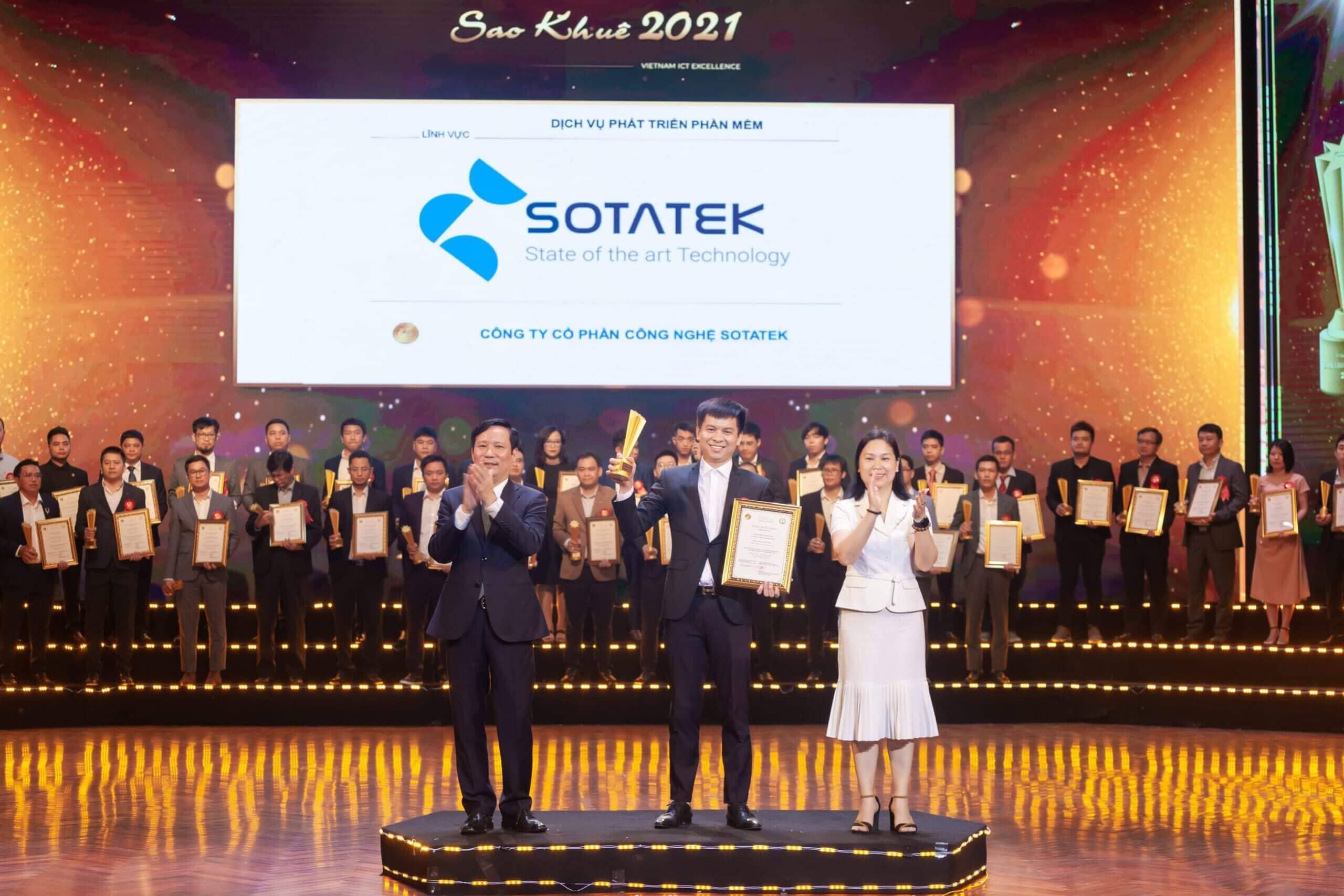 SotaTek nhận giải Sao Khuê, Vietnam ICT Excellence
